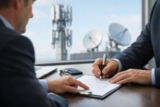Signature officielle d'un bail télécom pour l'installation d'une antenne relais